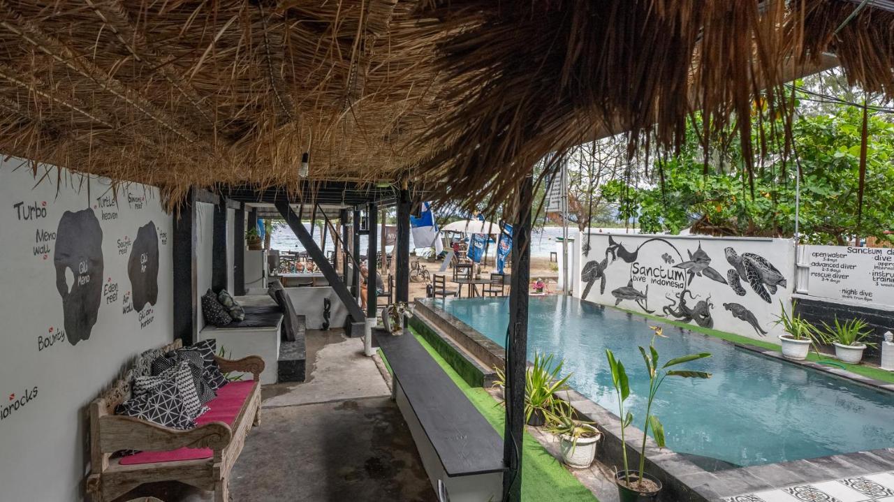 Sanctum Dive Villa With Private Pool Gili Trawangan Zewnętrze zdjęcie